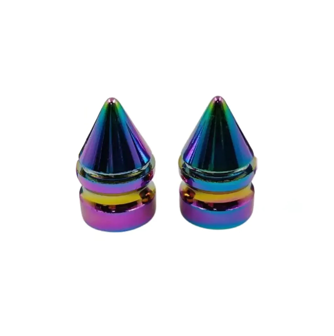 TAPON 2 PZAS VALVULA PICO COLORES